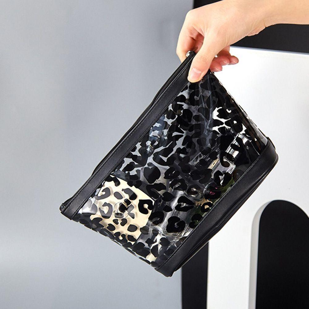 

Прозрачная косметичка на молнии, портативный органайзер для макияжа, дорожная сумка