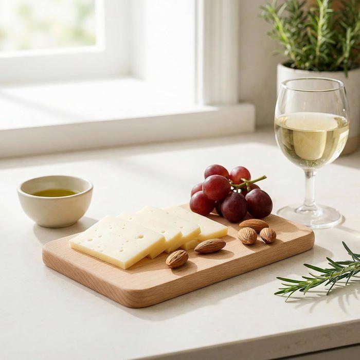 Planche à découper - CREATIVE HOME - Creative Home Apero - Bois de hêtre - Lot de 10 - Pré-traitée à l'huile
