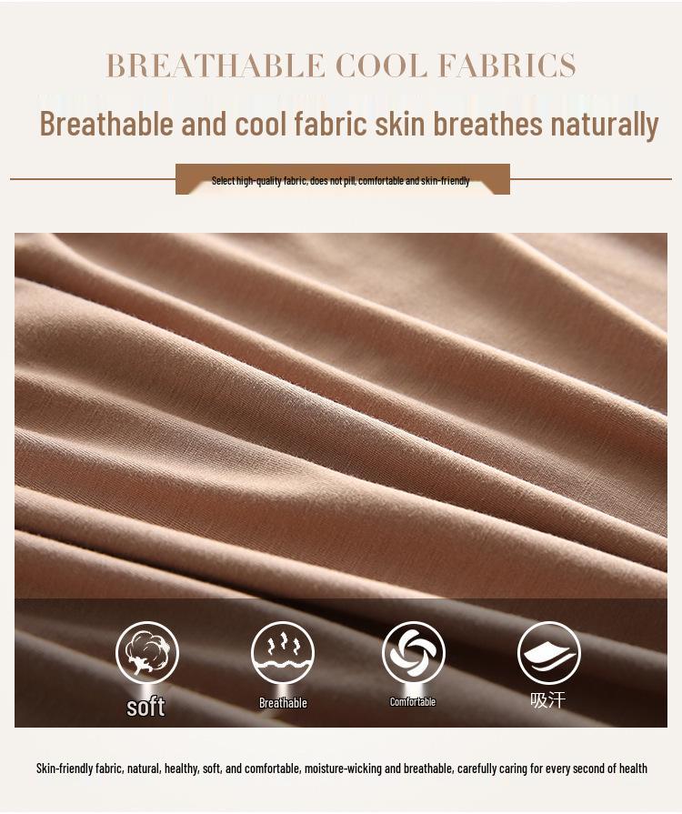 Modal Long-Sleeve Women's Base Shirt with Chest Pads, No Underwire, Integrated Cup, Autumn/Winter Outerwear & Sleepwear