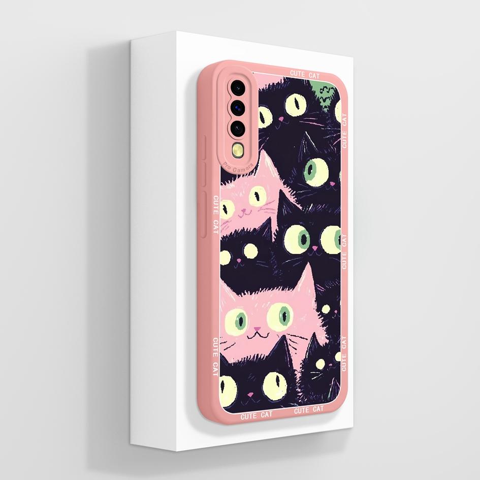 Hot Case For Samsung A50 A51 A52 A53 A54 M53 M54 A71 A72 A73 Lucky Girl Cute Panda Myk Super støtsikker silikon Passende bakdeksel til Samsung Capa