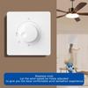 Practical Wall Mounted Fan Speed Controllers Switches Adjustable Accessory With Ceiling Fan 120W 300W 500W 220V 10A