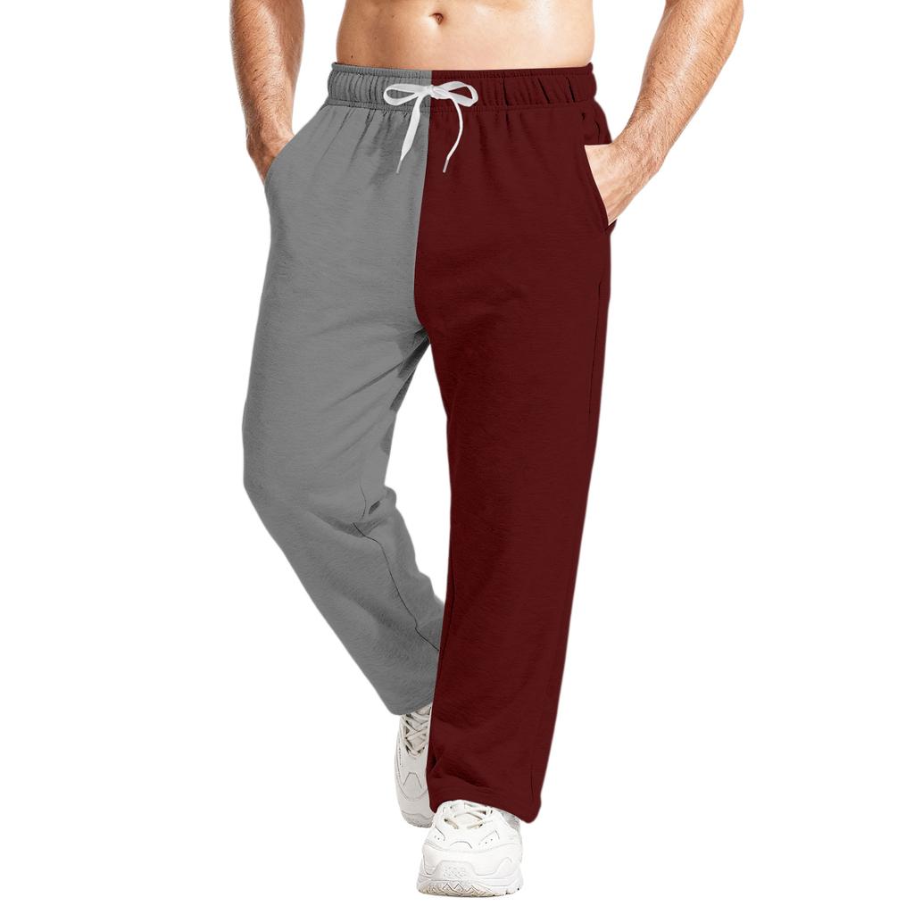 Men's Relaxed-Fit Casual Sweatpants With Stretch Waistband And Drawstring Yoga Pants