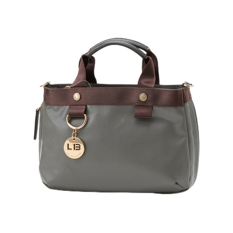 

[Rubaga Jerry] сумка-тоут [Бавовна x поліуретан] блискуча мінімалістична сумка-тоут сірого кольору(11)