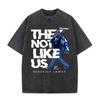 Kendrick Lamar Say Drake They Not Like Us Washed Vintage T Shirts Men Women Fashion Hip Hop Oversized T Shirt Cotton T-shirts
