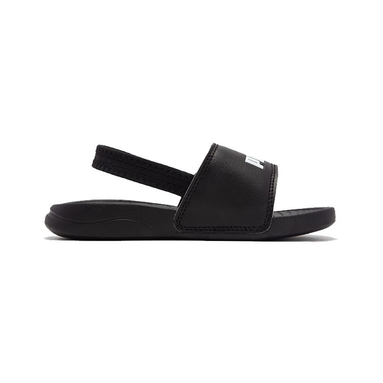 Puma Popcat 20 Backstrap AC Jr Schwarz Kinder Sneaker Weiß 380555-01