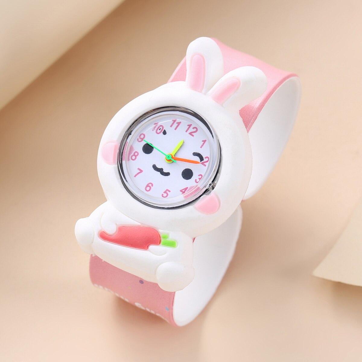 

3D Мультяшные Детские Часы Астронавт Птица Фрукты Цветы Детские Кварцевые Радужные Любовь Торт на День Рождения Подарок Детская Игрушка Часы