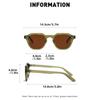 Classic Retro TR90 Sunglasses UV400 Protection Fashionable Outdoor Cycling Driving Eyewear Lightweight Durable