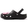 MARDI MERCREDI x Crocs Classic Clog Round-Toe Thick-Soled Floral Clogs Unisex Black