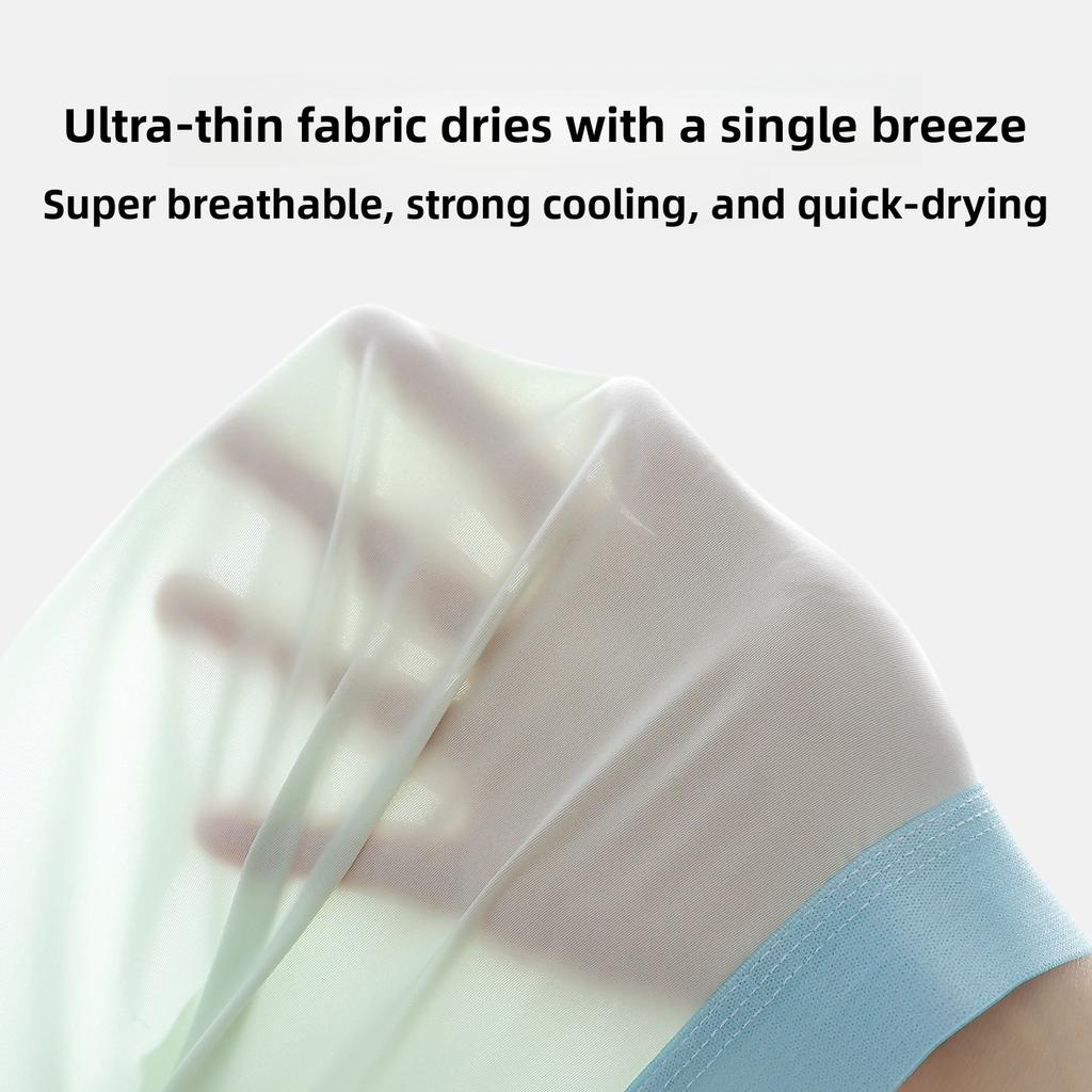Men's Summer Ultra Thin New 10A Antibacterial Ice Silk Breathable Briefs