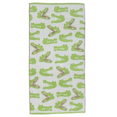 Hayashi Bath 60 X 120 Animal Face BO400204 Towel, Approx. Cm, Crocodile,