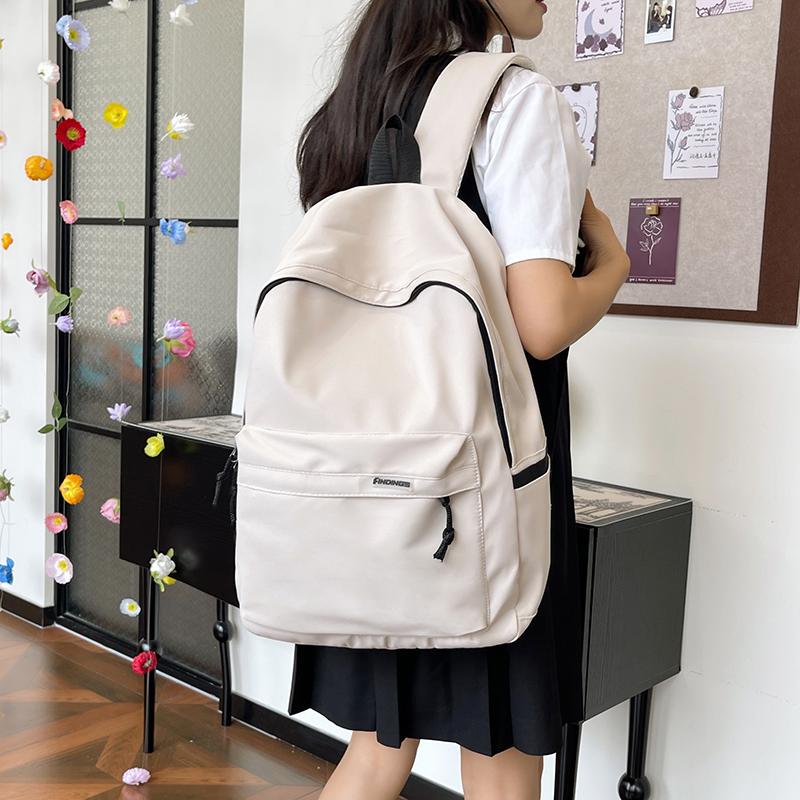 

Student Schoolbag Men s Backpack Women s Large Capacity Travel Backpack чорний