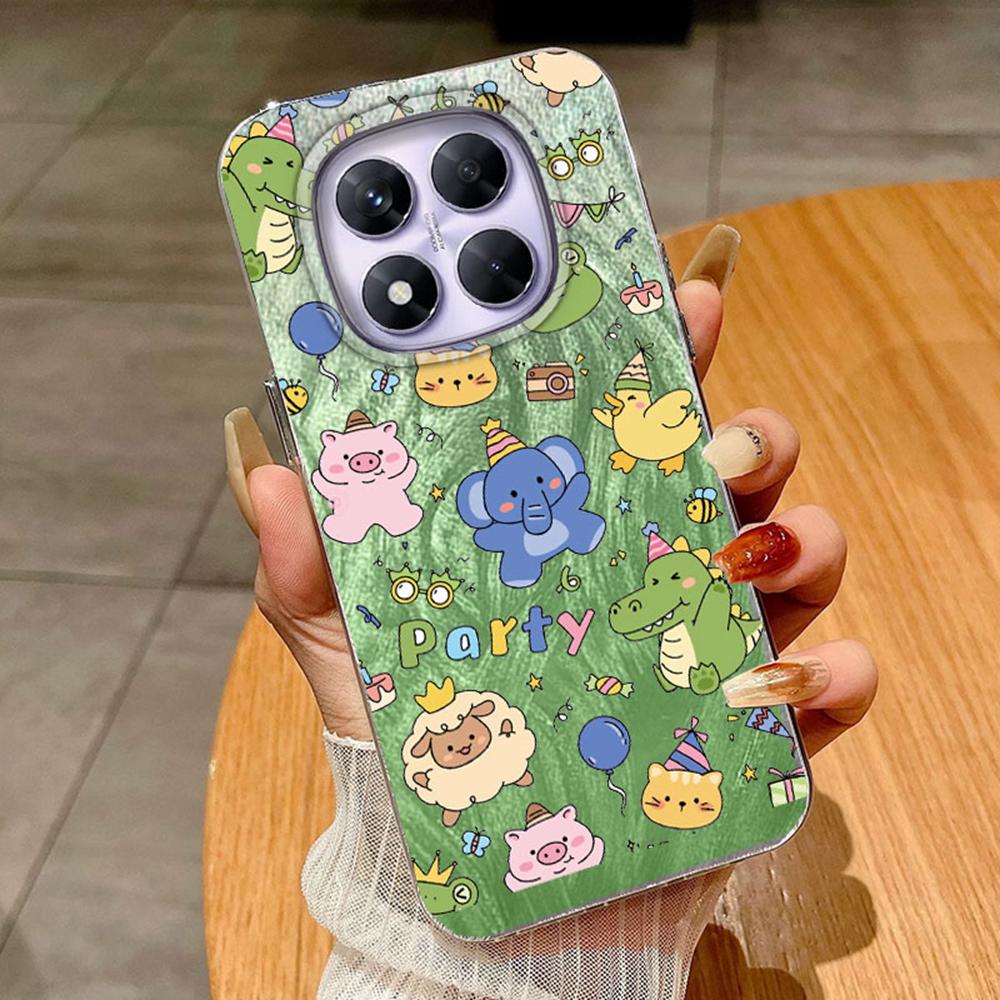 Gradient Colorful Butterfly For Xiaomi Redmi Note 13 14 Pro 4G Note 14 Pro+ 5G Poco X6 Cases Cover Soft Phone Case Silicone Shell Back Funda Bumper