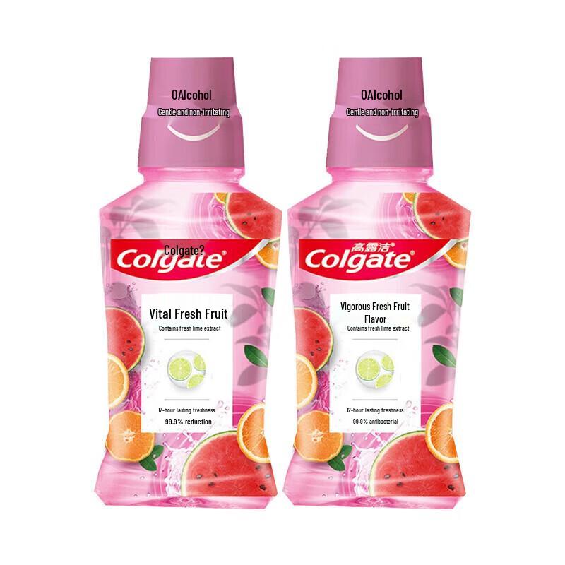 Colgate Vitality Fresh Fruit Flavor Mouthwash