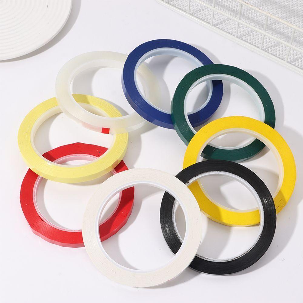 66 Meters Coding Tape Multicolor Mylar Tape Heat Resist Whiteboard Tape