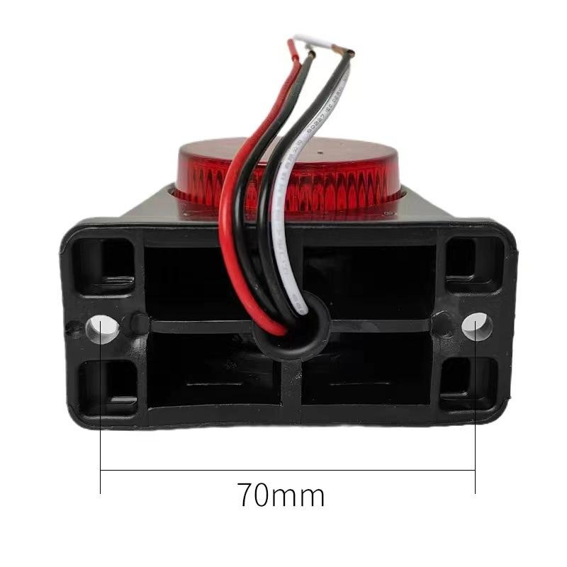 12V 24V LKW-Leuchte Anhänger Positions-Ecken-Seitenmarkierungs-LED-Blinker-Lampe Brems-Parken Boot Marine LKW Wohnwagen Zubehör