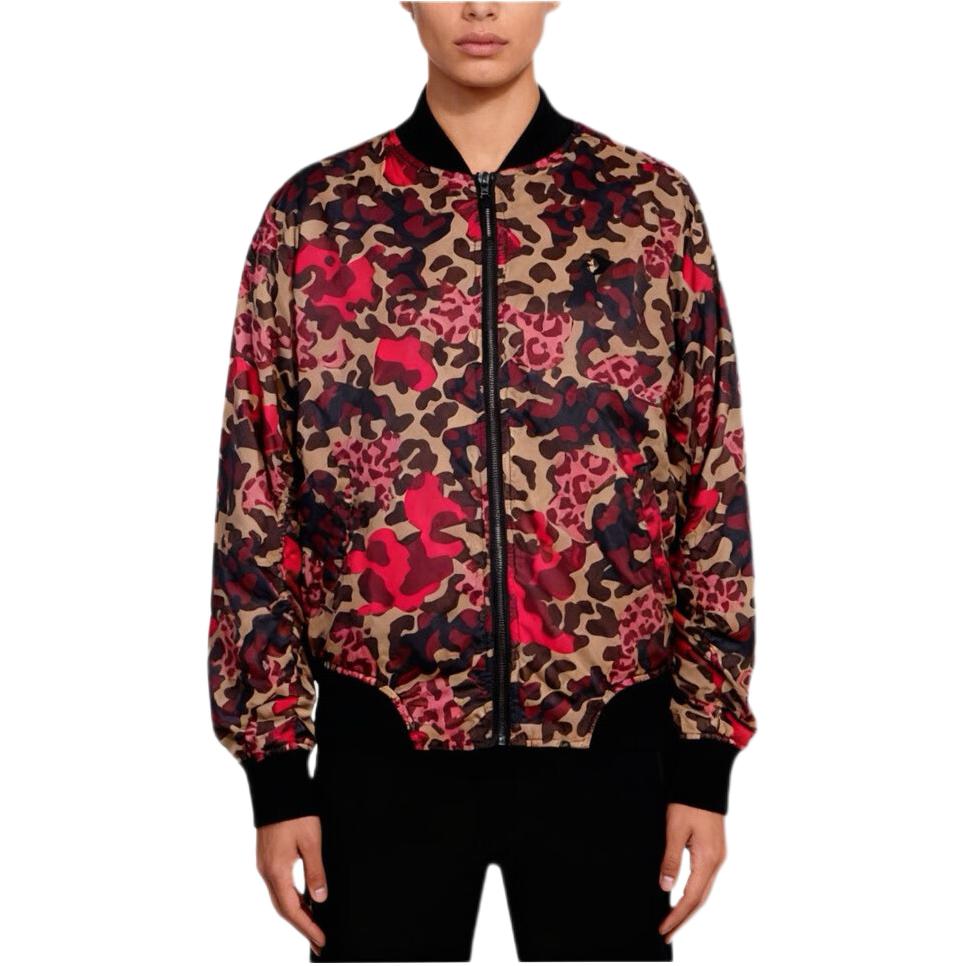 Converse Reversible Oversized MA 1 Bomber Jacket Women's Black 10006845-A04