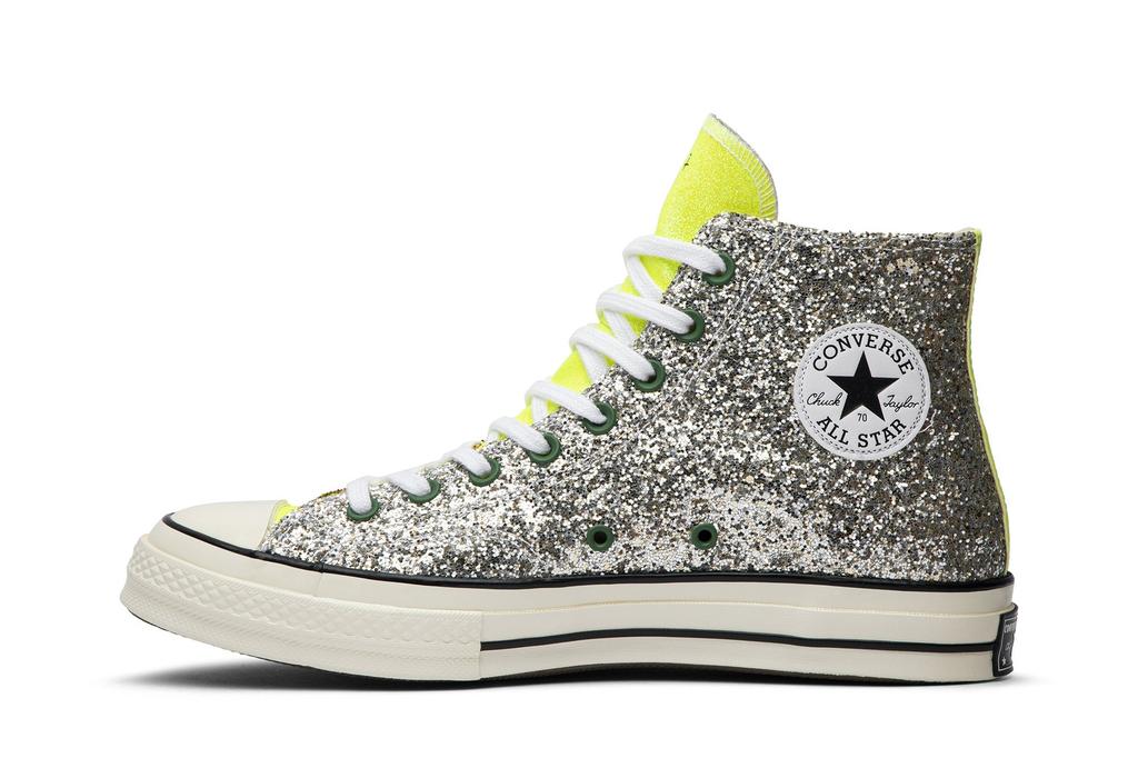 Converse JW Anderson x Chuck 70 High Glitter Pack - Oro Argento 164696C