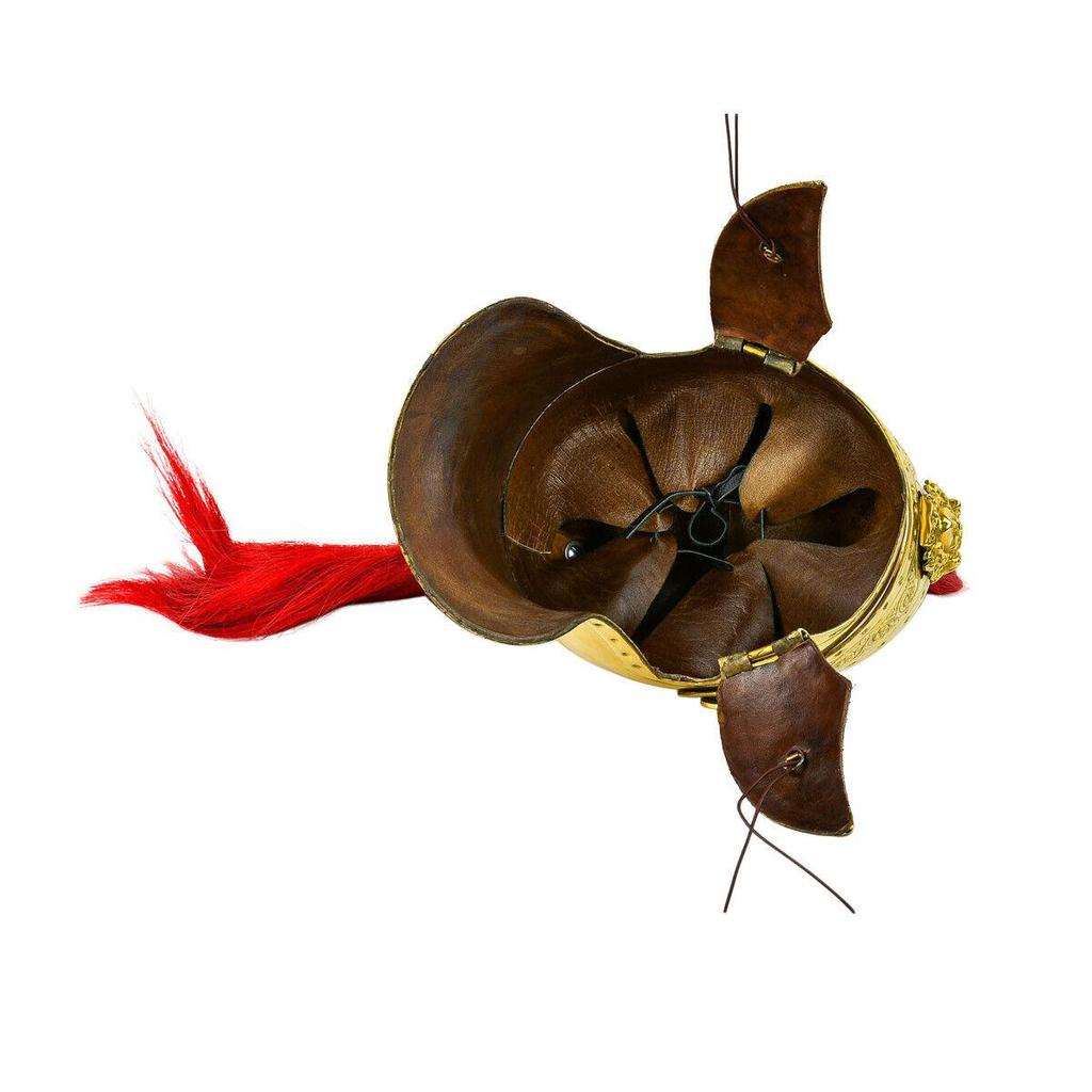 Römischer Prätorianergarde Helm - 18 Gauge Stahl Geschenk für Coseplay LARP