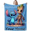 Stitch Flannel Blanket Star Baby Blanket Air Conditioning Blanket Nap Blanket Flannel Blanket Cross Border