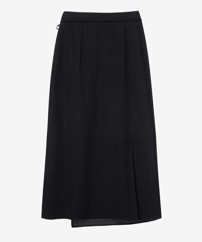 Mind Bridge Woman [W] Wrap Banding Black Skirt