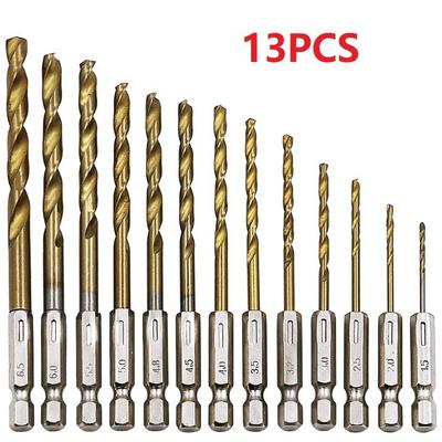 HSS Drilling Bit 164g Drill Bit Set Titanium Coated