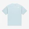 The North Face White Label Hybrid Waffle Short Sleeve Round Tee Light Blue Nt7ur15l