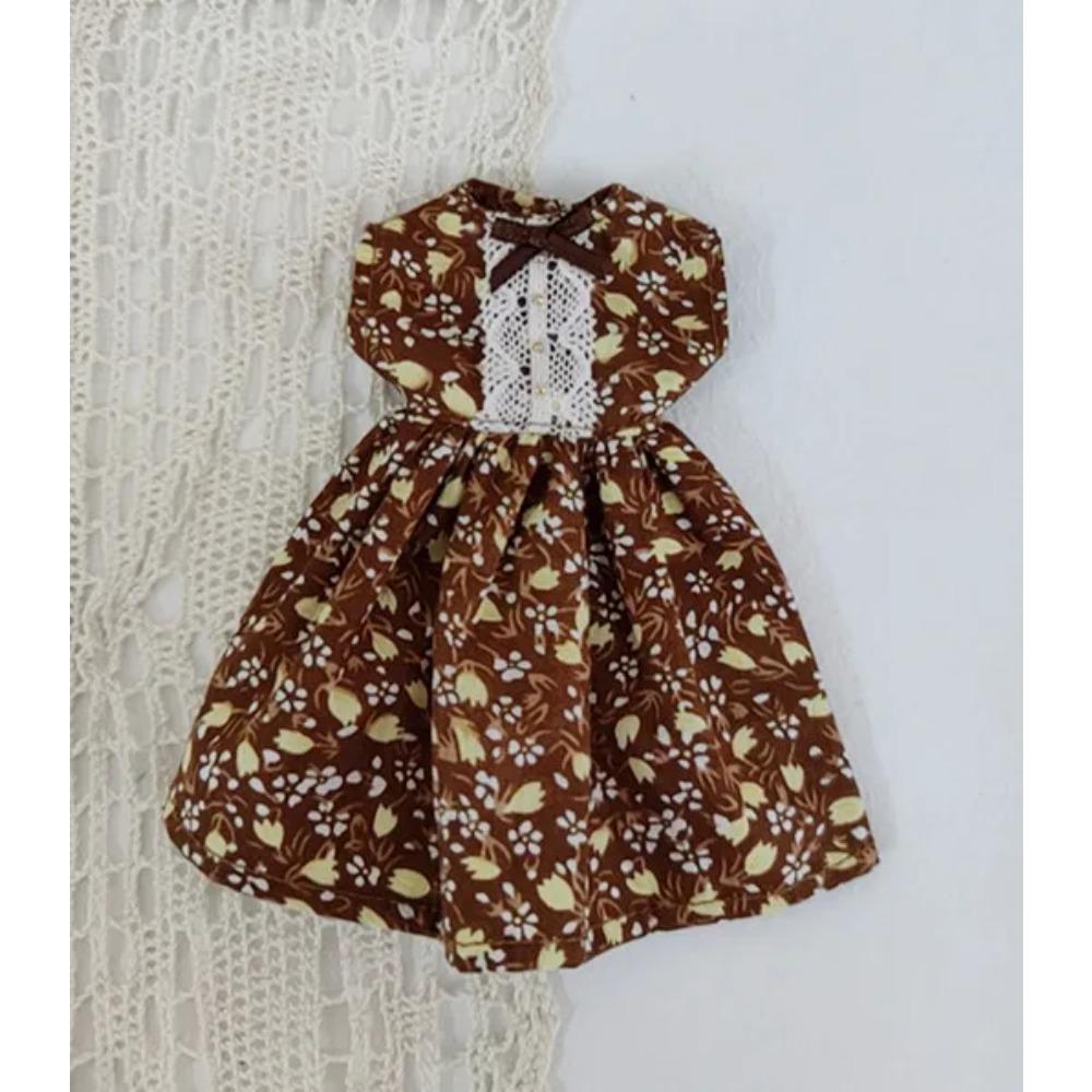 

New Pajamas Long T-shirt Lace Skirt Dress Blyth Doll Clothes Princess Dress for Ymy Licca Azones Ob24 Ob27 Doll Accessories