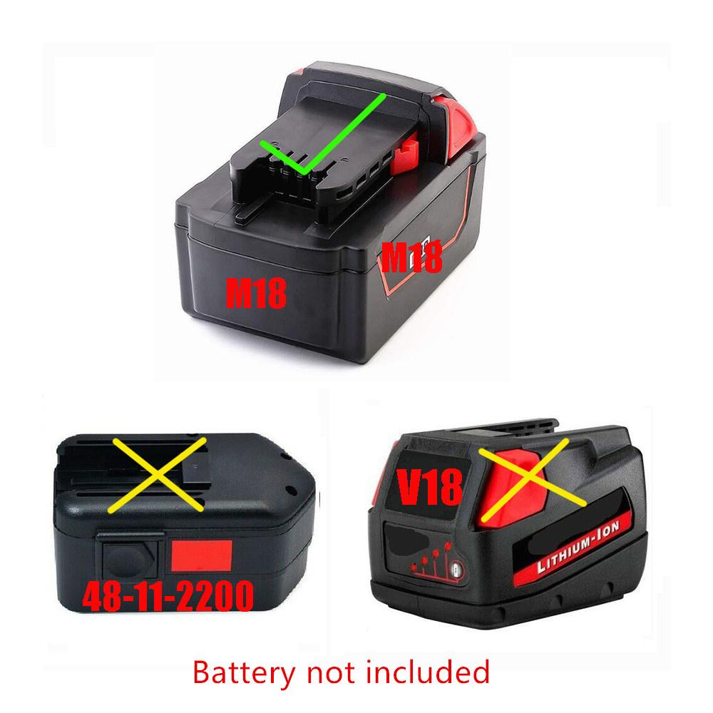 Wireless LED Work Light 4inch 34LED 5400LM  for Milwaukee Cordless M18 18V Battery
