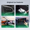 2025 Wireless CarPlay Android Smart Auto Adapter Plug&Play Stable BT WiFi Connect OTA Upgradable Fit 99% Vehicle