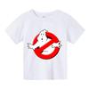 Summer Boys/Girls 4-14t Cartoon Funny Ghostbusters Game Print Short Sleeve Children T-Shirt