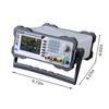 Cleqee 80Mhz Signal Generator Dual Channel Programmable Digital Signal Generator Arbitrary Wave Generator Signal Source Frequency Modulation Amplitude