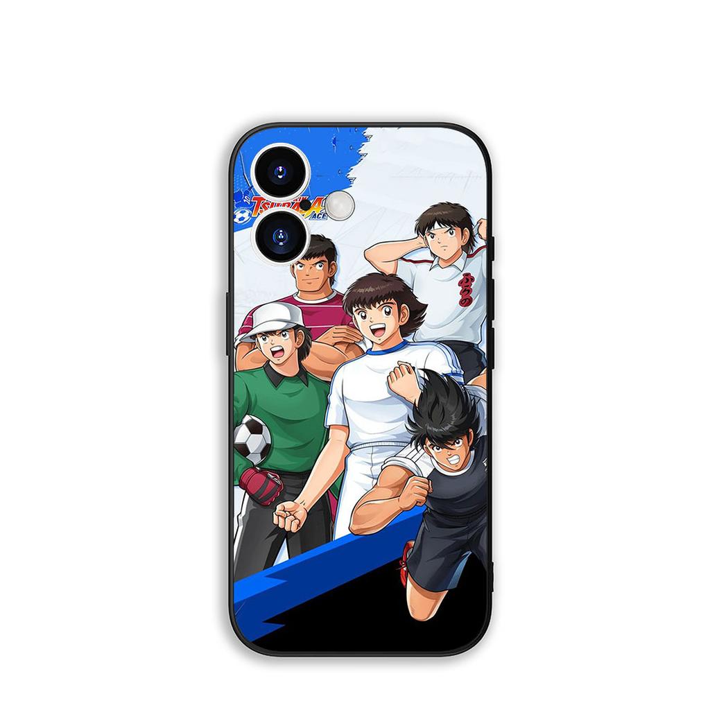 for Motorola Moto E14 E15 G04 G05 G14 G15 G54 G24 Power G34 G35 G75 G84 G85 G45 G55 G64 Case Captain Cartoon Tsubasa Football
