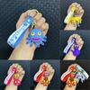 Singing My Monsters Keychain Cartoon Design Pvc Material Bag Accessory Kids Gift