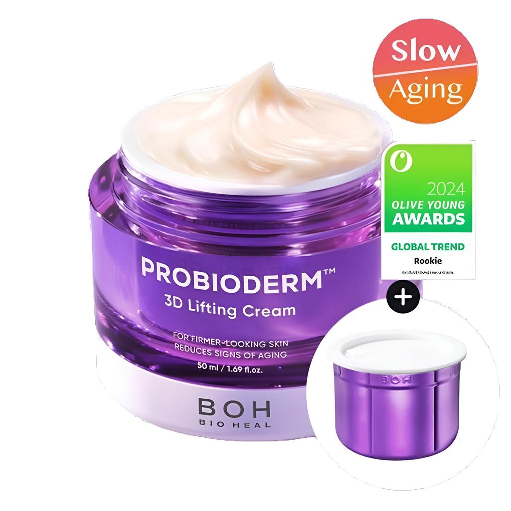 BIOHEAL BOH Probiotoderm 3D Lifting Cream 50ml + Refill 50ml