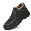 Winter Old North Cloth Shoes Men's Cotton Shoes Warm and Velvet Middle-aged and Elderly Father Shoes Non-slip Soft Sole Thickened Elderly Men's Shoes