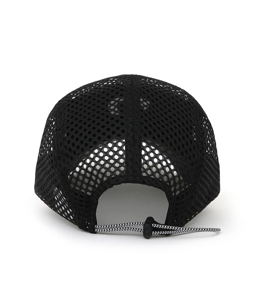 Donpogesmi Large Size D Mesh Black Camp Cap