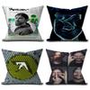 Aphex Twin DJ Pillow Cover Sofa Cushion Cover Home Room Decoration Children Gift