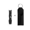 Anti-Splash Stainless Steel Nail Clippers, Large Opening for Thick Nails, Portable Gray Single Set.