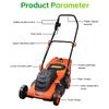 1200W/1600W Electric Lawn Mower Garden Yard Hand Push Weeder Lawn Mower High Power Lithium Trimming and Grass Beaters