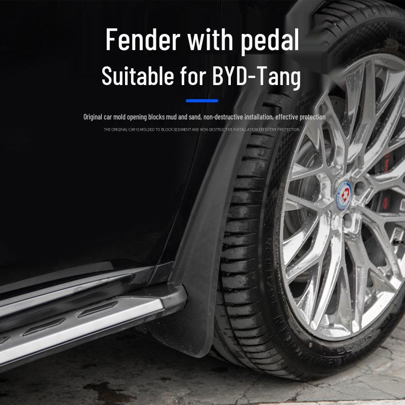 BYD Tang Pedal Mudguard - Specially Widened and Enlarged