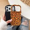 Luxury 2 In 1 Gradient Leopard Print Shockproof Protective Phone Case for IPhone 13 14 15 16 17 Pro Max Wave Edge Back Cover