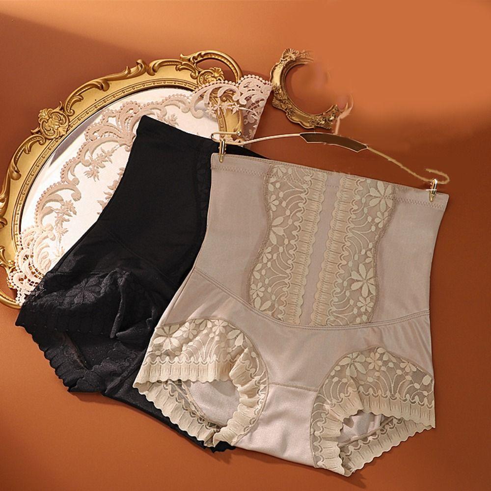 

High Waist Tummy Control Underwear Belly Contracting Body Shaping Shapewear Body Shaping XXL бежевий