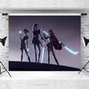 K-Pop Demon Hunters Tapestry - Anime Kpop Wall Banner For Party Backdrop Aesthetic Living Room Decor Anime Tapestry Wall Tapestr