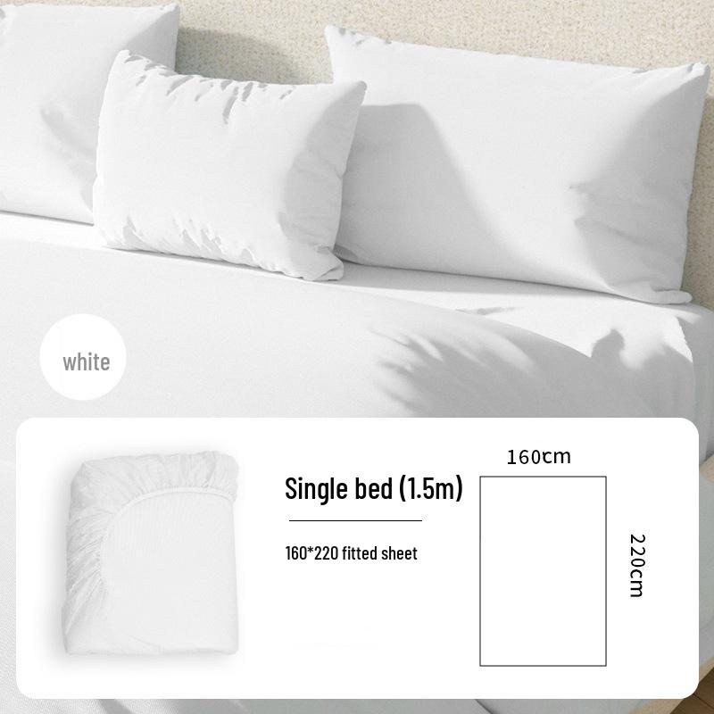 Travel Disposable Non-Woven Fitted Bed Sheet - Thick Bedspread Cover for Hotel, B&B, Beauty Salon, Isolation - Portable & Individually Packaged