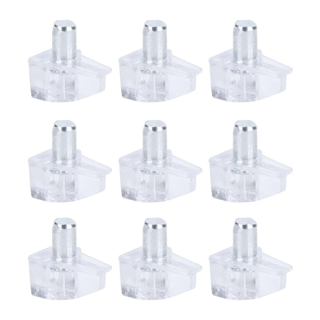 50PCS Clear Shelf Support Pegs Shelf Holder Pins Bracket Cabinet Clips Holder Furniture Hardware