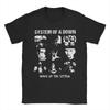 Systems of A Downs Soad Mezmerize Graphic Printed T Shirts for Men Women  100% Cotton  Tee Shirt Clothes