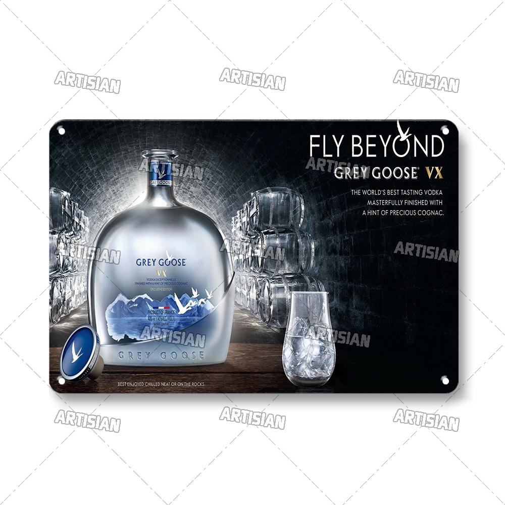 Wodka-Metallschilder, Dekoteller, Wein-Metallschild, Retro-Metallposter, Alkohol-Wandteller, Heimbar, Studio, Industrie-Dekor