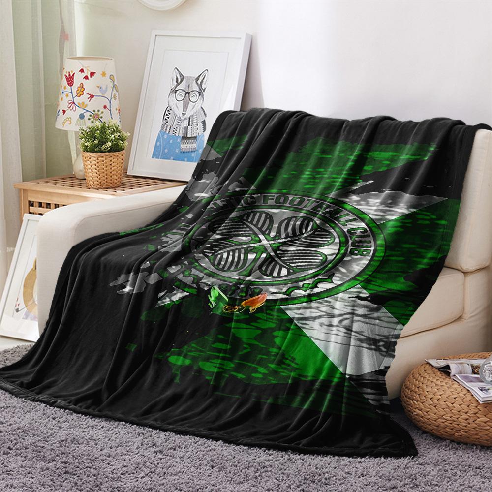Couverture Flottante Celtic Football Club, Haute qualité Confortable pour Toutes les Saisons, Décoration Intérieure, Chaleur et Confort