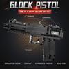 MOULD KING Blocuri creative de jucării Pistol The Glock Model de pistol automat Blocuri de construcție Cărămizi Jucării pentru copii Cadouri de Crăciun