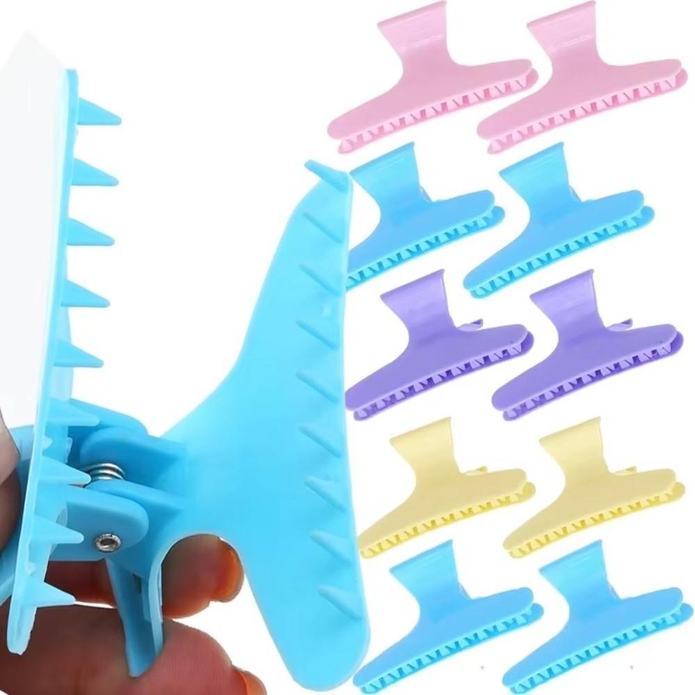 12Pcs Hairpins Hair Section Clamps Claw Clamps Claw Hair Clips New Butterfly Hair Clips Salon Use